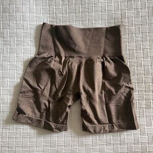 Amazon Women's Brown Athletic Shorts